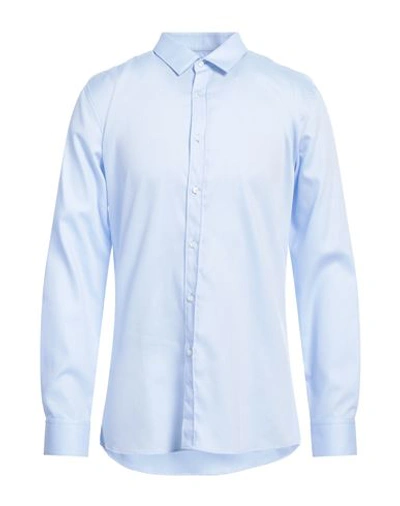 Shop Hugo Man Shirt Sky Blue Size 16 ½ Cotton