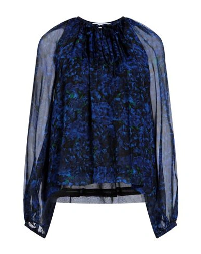 Shop Roseanna Woman Top Blue Size 8 Silk