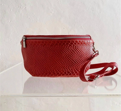 Shop Debbie Katz The Shelly Phyton In Red