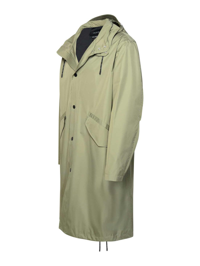 Apc A.p.c. Green Parka In Green