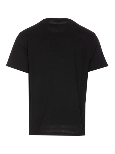 Shop Alexander Mcqueen Varsity T-shirt In Black