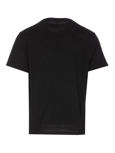 Alexander Mcqueen Logo Skull-print Cotton T-shirt In Black