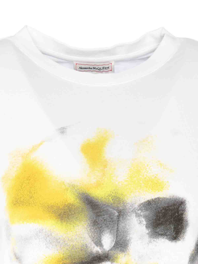 Shop Alexander Mcqueen Camiseta - Blanco