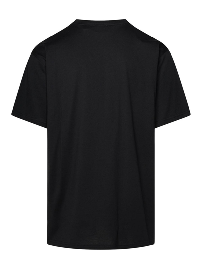 Shop Burberry T-shirt Harriston In Black