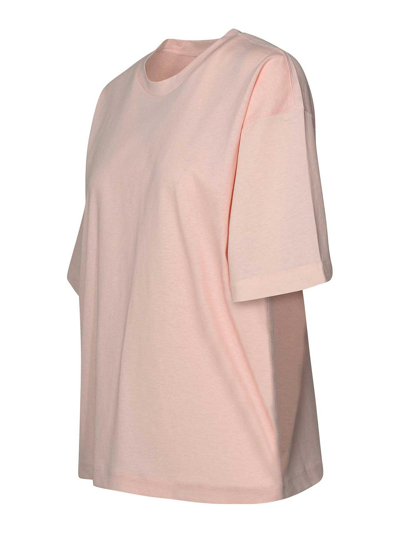 Shop Burberry T-shirt Millepoint In Nude & Neutrals