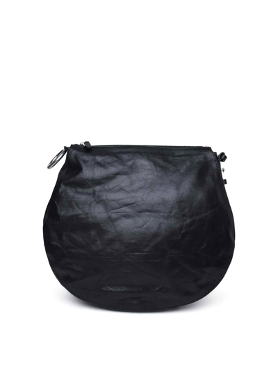 Shop Burberry Leather Bag In Black