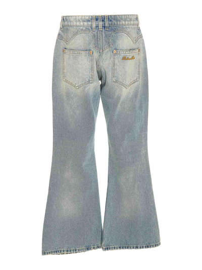 Shop Balmain Jeans Boot-cut - Azul In Blue