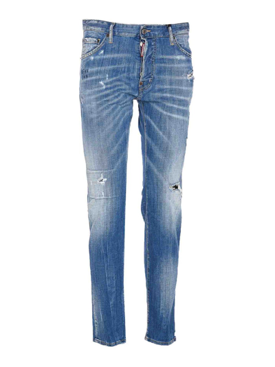 Shop Dsquared2 Cool Guy Jean Jeans In Azul