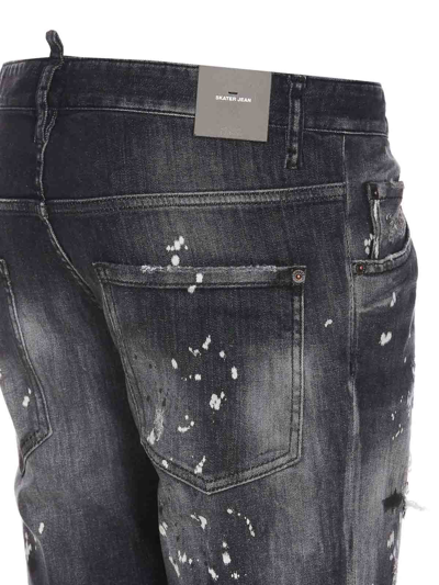 Shop Dsquared2 Skater Jean Jeans In Black