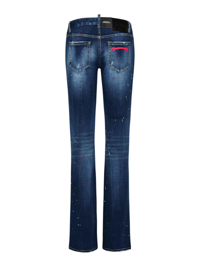 Shop Dsquared2 Flared Jeans In Azul