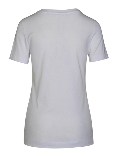 Shop Dolce & Gabbana Maxi Logo T-shirt In White