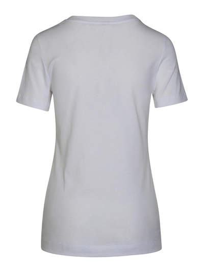 Dolce & Gabbana Cotton Crew-neck T-shirt In White