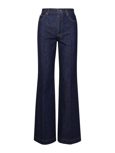 Shop Dolce & Gabbana Flared Jeans In Azul