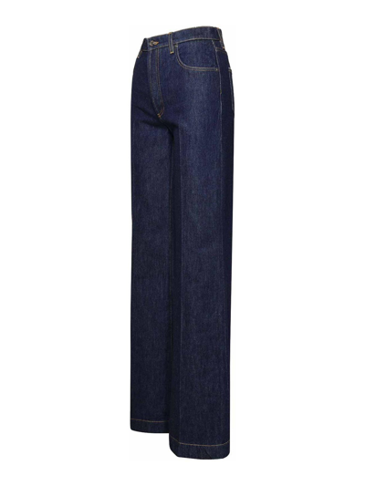 Shop Dolce & Gabbana Flared Jeans In Azul