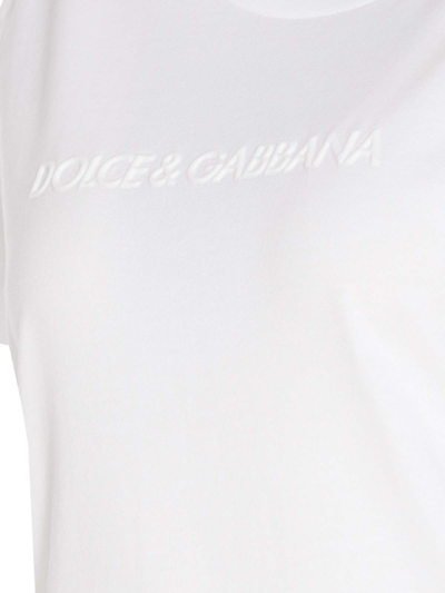 Dolce & Gabbana Camiseta - Blanco In Blanco