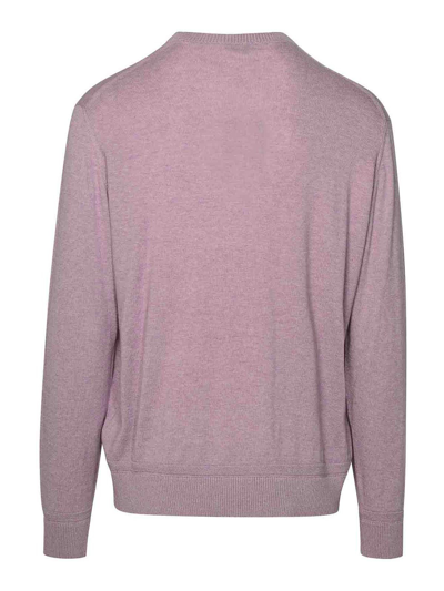 Shop Etro Mini Logo Sweater In Light Purple