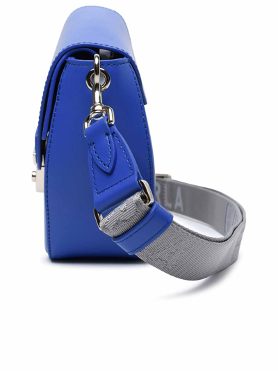 Shop Furla Metropolis Mini Shoulder Bag In Blue