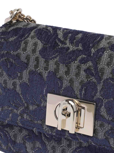 Shop Furla Mini  1972 Crossbody Bag In Blue