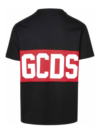 Shop Gcds T-shirt Logo Band In Black