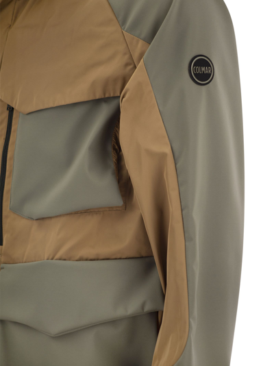 Shop Colmar Colourblock Jacket With Concealed Hood