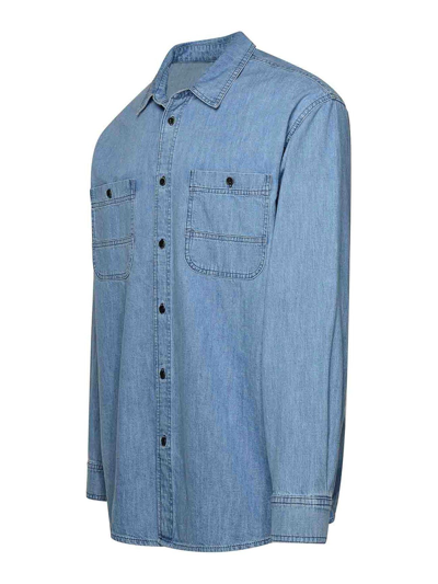 Shop Isabel Marant Cotton Shirt In Azul