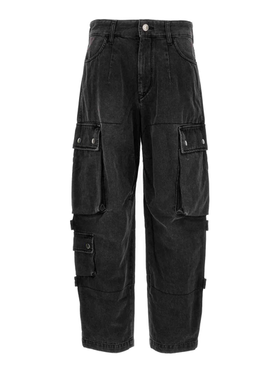 Shop Isabel Marant Elore Jeans In Black