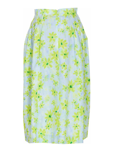 Shop Marni Skirt In Green