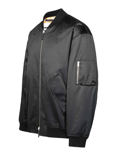 Shop Jil Sander Bomber Over Jacket In Black