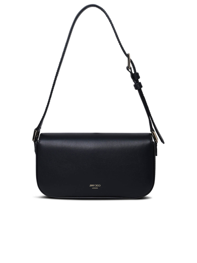 Shop Jimmy Choo Avenue Mini Shoulder Bag In Black