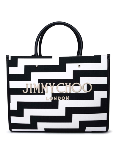 Shop Jimmy Choo Leather Bag In Black