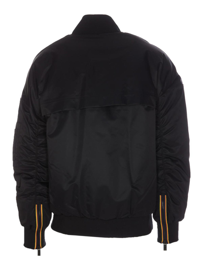 Shop K-way London Bomber In Negro