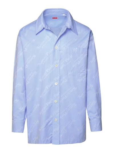 Shop Kenzo Camisa - Azul Claro In Light Blue