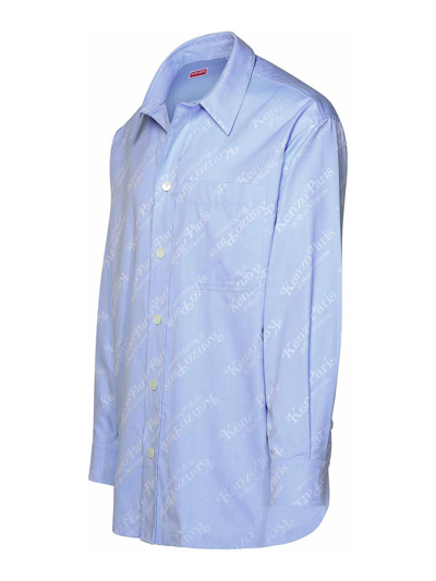 Shop Kenzo Camisa - Azul Claro In Light Blue