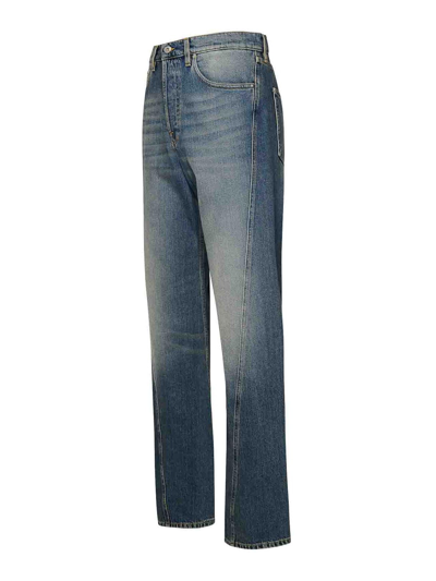 Shop Lanvin Jeans In Azul Claro