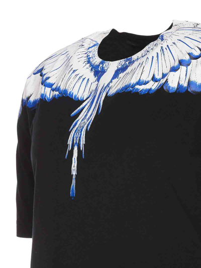 Shop Marcelo Burlon County Of Milan Icon Wings Basic T-shirt In Black