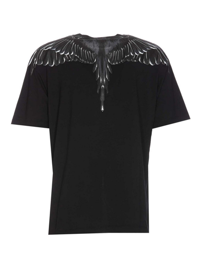 Shop Marcelo Burlon County Of Milan Icon Wings Basic T-shirt In Black
