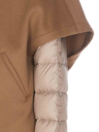 Shop Moorer Pegaso Down Jacket In Beige