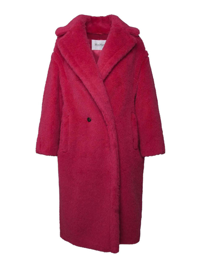 Shop Max Mara Abrigo Corto - Fucsia In Fuchsia