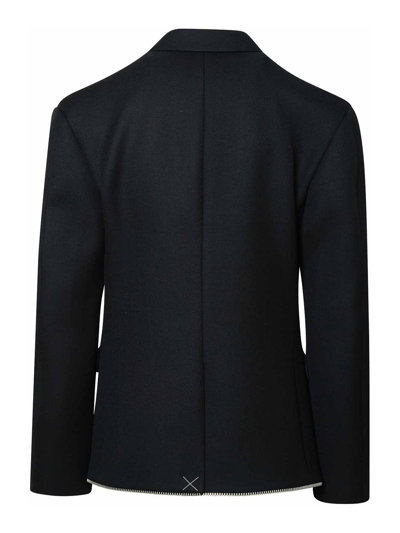 Shop Off-white Viscose Jacket In Negro