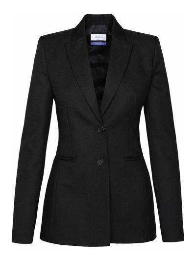 Shop Off-white Corporate Jacket In Black