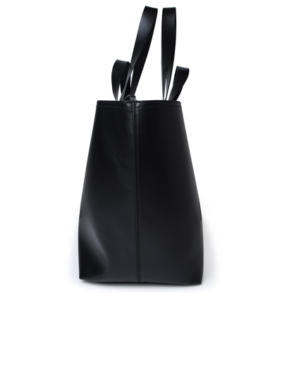 Shop Off-white Leather Bag In Black