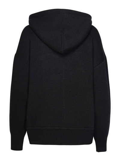 Shop Palm Angels Wool Blend Pullover In Black