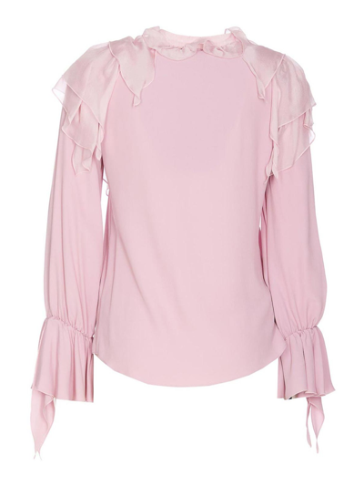 Shop Pinko Raggio Shirt In Color Carne Y Neutral