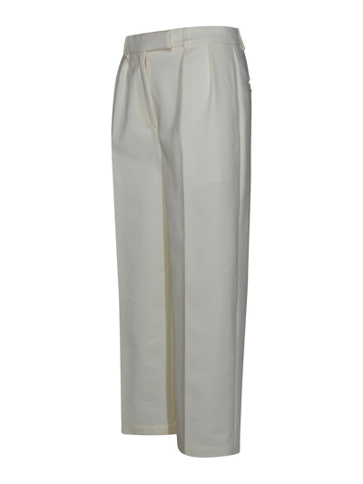 Thom Browne Pantalone In White