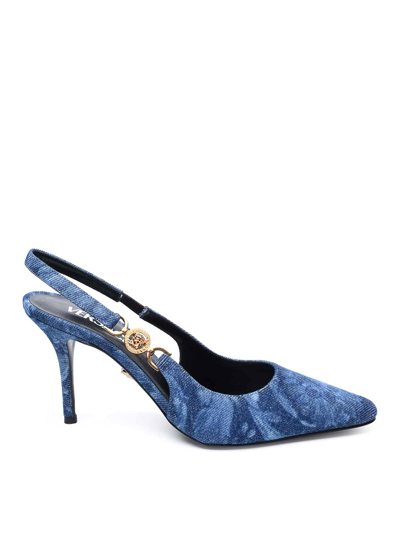 Shop Versace Zapatos De Salón - Azul