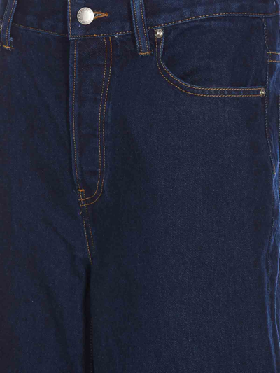Shop Alexander Wang Hotfix Crystals Jeans In Blue