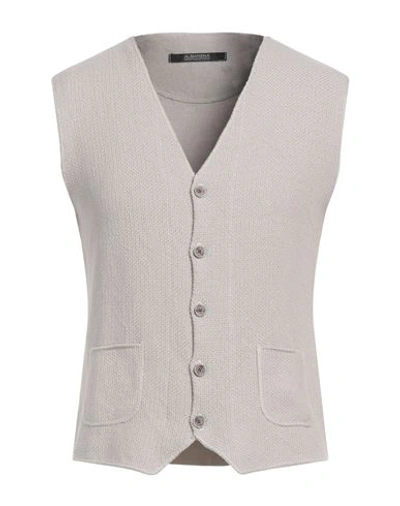 Shop Albarena Man Cardigan Grey Size Xl Cotton, Linen