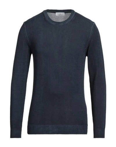 Shop Bellwood Man Sweater Navy Blue Size 42 Cotton