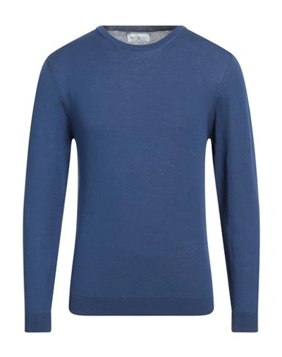 Shop Bellwood Man Sweater Blue Size 38 Cotton
