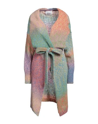 Shop Brand Unique Woman Cardigan Lilac Size 0 Wool, Acrylic, Polyamide, Alpaca Wool In Purple